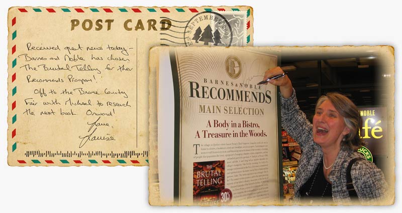 The Brutal Telling Postcard