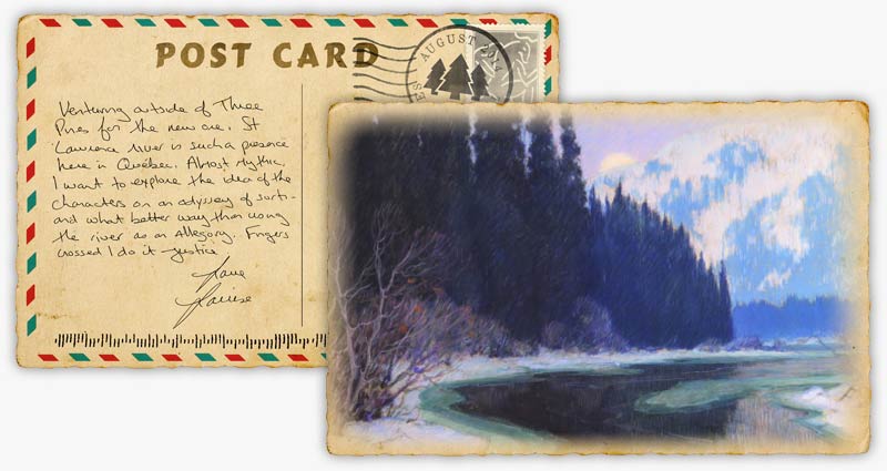 The Long Way Home Postcard