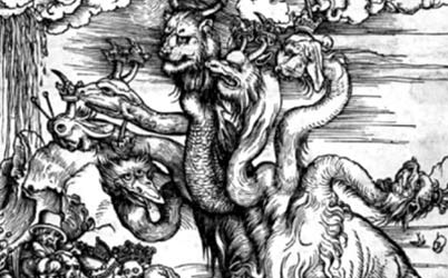 NatureofBeast Albrecht Durer Woodcut Cropped